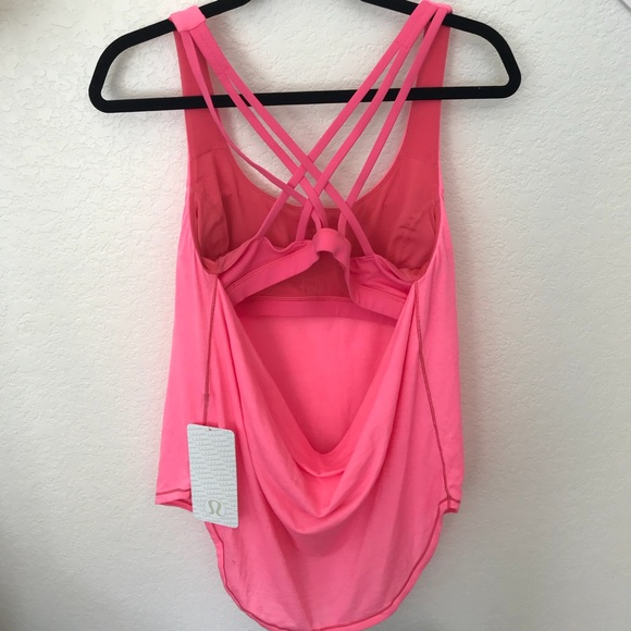 NWT FLASH LULULEMON FREE TO BE SERENE TANK SIZE 10 - Picture 2 of 8